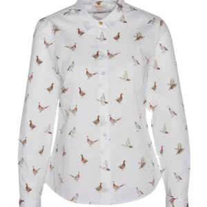Barbour Bluse Brambles, Bird Print Finale Aktion